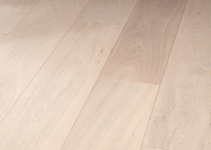 Parquet Contrecollé Chêne Campagne - 15 x 189 x 1860 mm - Huilé blanc