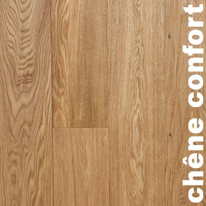 Parquet contrecollé Chêne Confort - 12 x 145 mm - verni incolore - Dijon