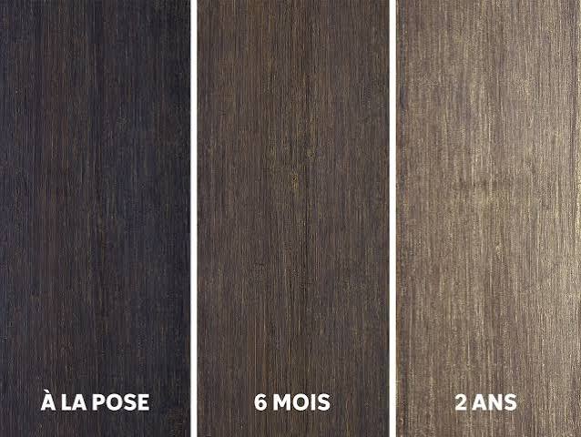 Détail d'une lame Bamboo X-treme Moso, face striée et face lisse réversibles