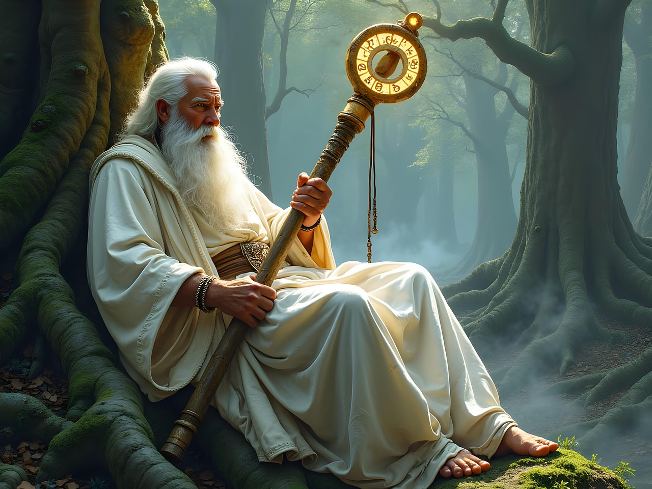 foret Broceliande legende druide Ille-et-Vilaine