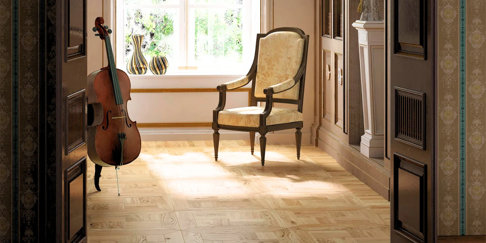 Parquet haut de gamme Floorz, livraison Valais et Alpes suisses