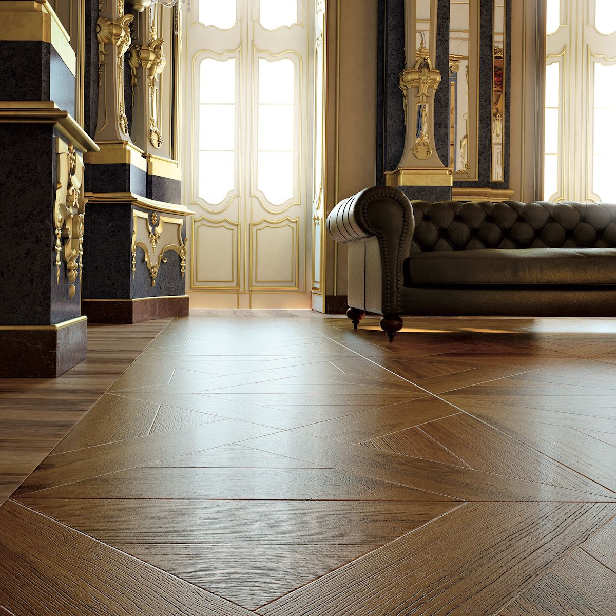 Parquet haut de gamme Floorz livré en Suisse, détaxe TVA française