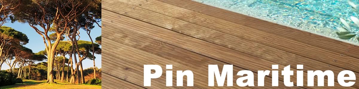 Lames de terrasse en pin maritime autoclave (Pinus pinaster) — classe 4 par traitement, origine Nouvelle-Aquitaine