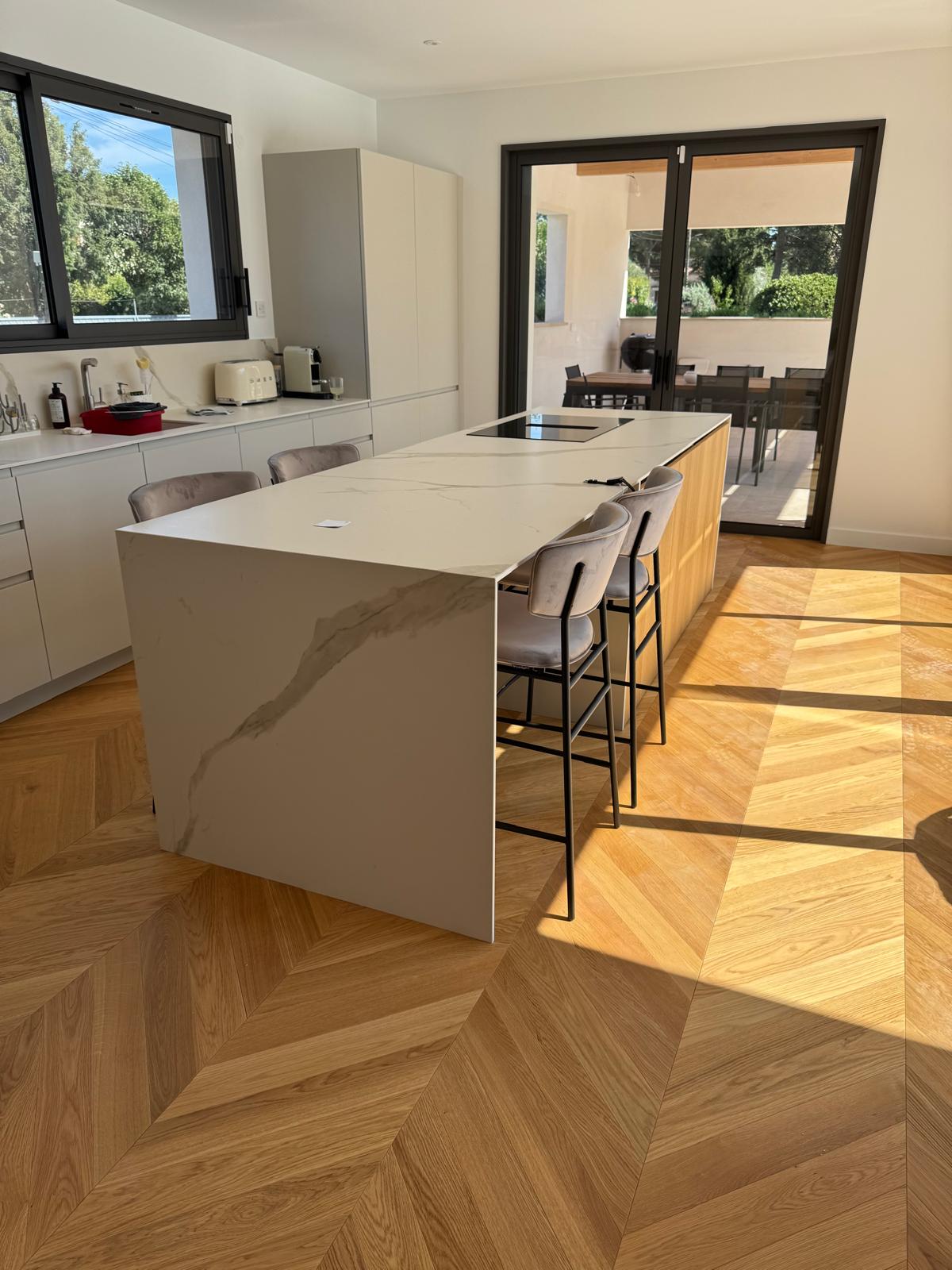 parquet chevron point de hongrie