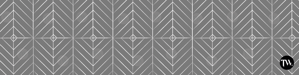 Parquet point de Hongrie pose inversée — chevron retourné, effet miroir