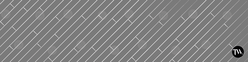Parquet massif pose à l'anglaise en diagonale — départ à 45 degrés, perspectives agrandies