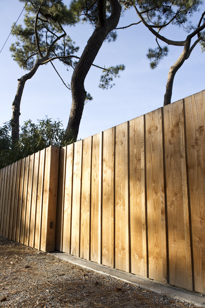 palissade volige douglas style arcachonnais couvre-joint Cap Ferret