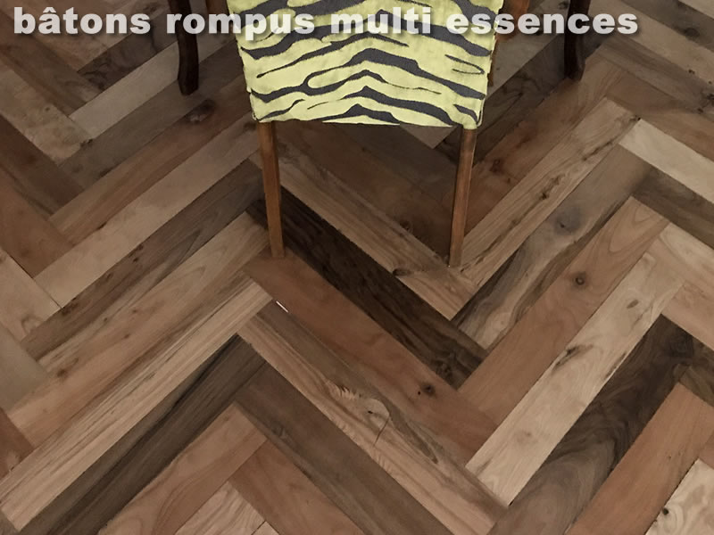 parquet massif batons rompu