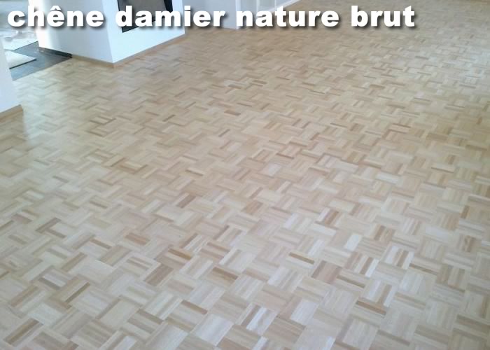 Chêne mosaique damier