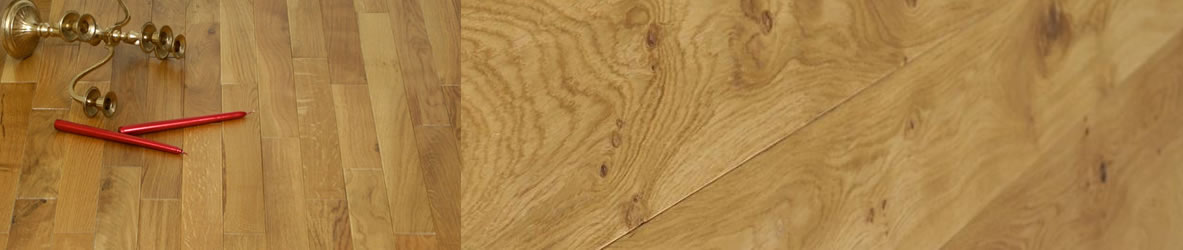 Chêne village avec noeuds en destockage pour grandes surfaces de parquet